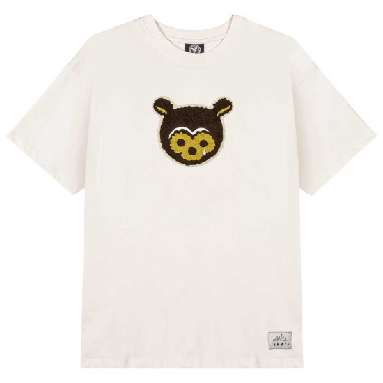 Grimey Unisex κοντομάνικη μπλούζα Mud'S The Residence Bear Regular Tee